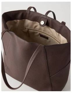 Basque Tara Tote Bag in Espresso