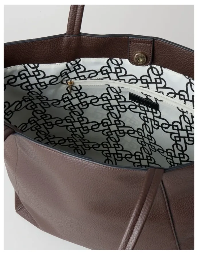 Basque Tara Tote Bag in Espresso