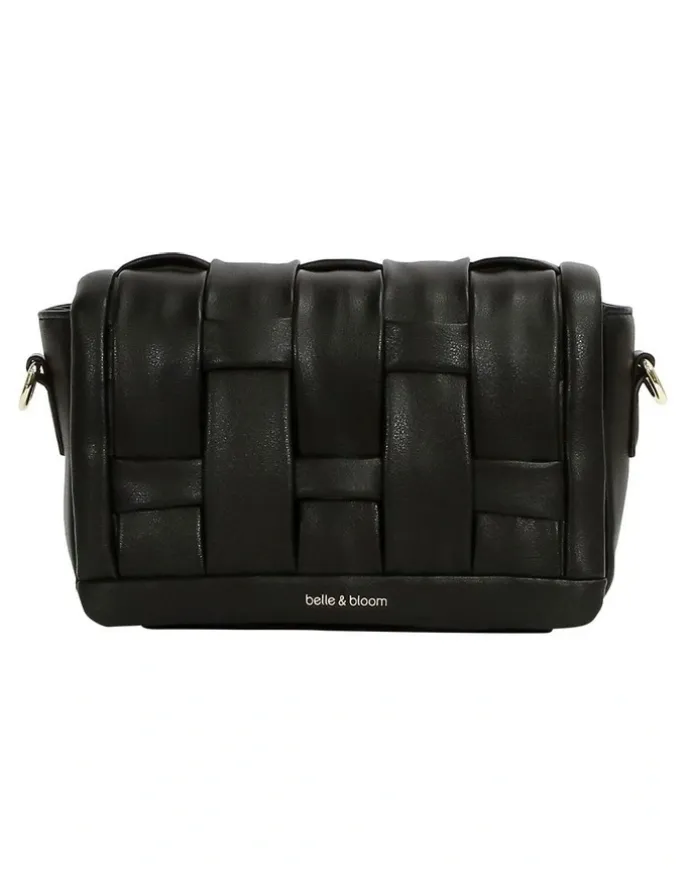 Belle & Bloom Bad Romance Crossbody Bag in Black
