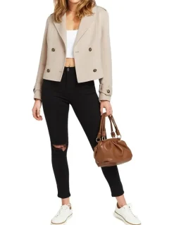 Belle & Bloom Better Off Military Peacoat