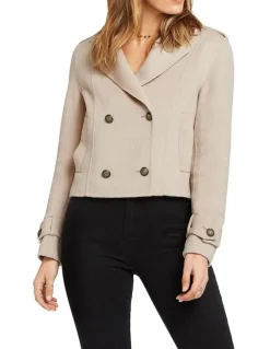 Belle & Bloom Better Off Military Peacoat