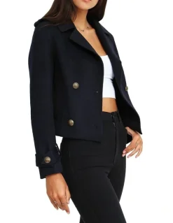 Belle & Bloom Better Off Military Peacoat