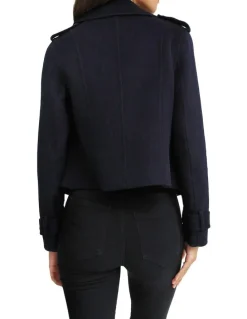 Belle & Bloom Better Off Military Peacoat
