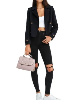 Belle & Bloom Better Off Military Peacoat