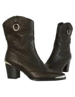 Belle & Bloom Dallas Western Boot in Vintage Black
