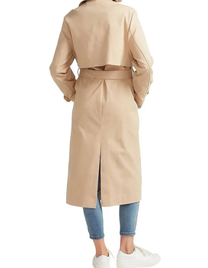 Belle & Bloom Empirical Trench Coat in Brown