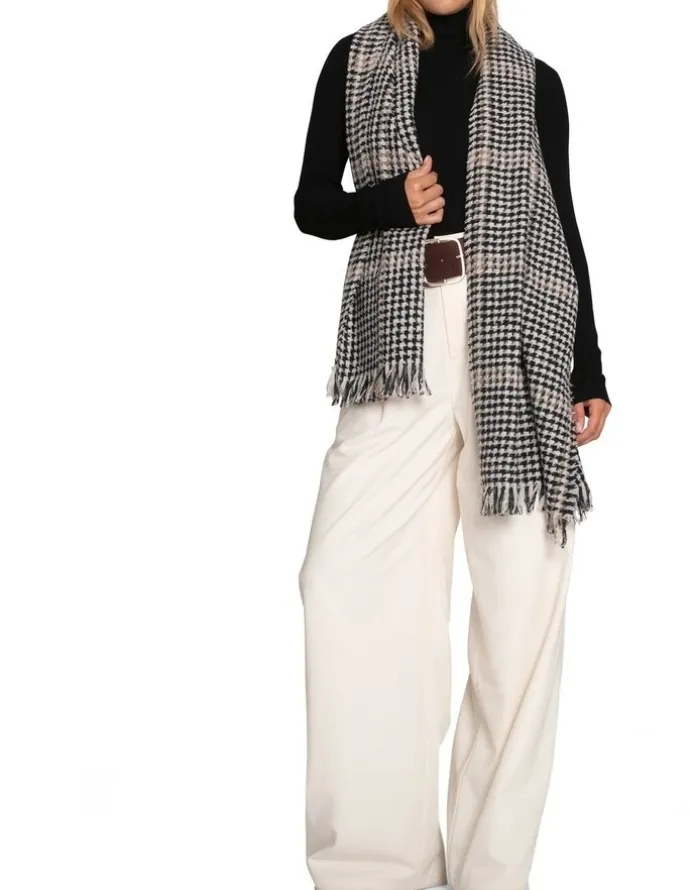Belle & Bloom Espresso Scarf in Black
