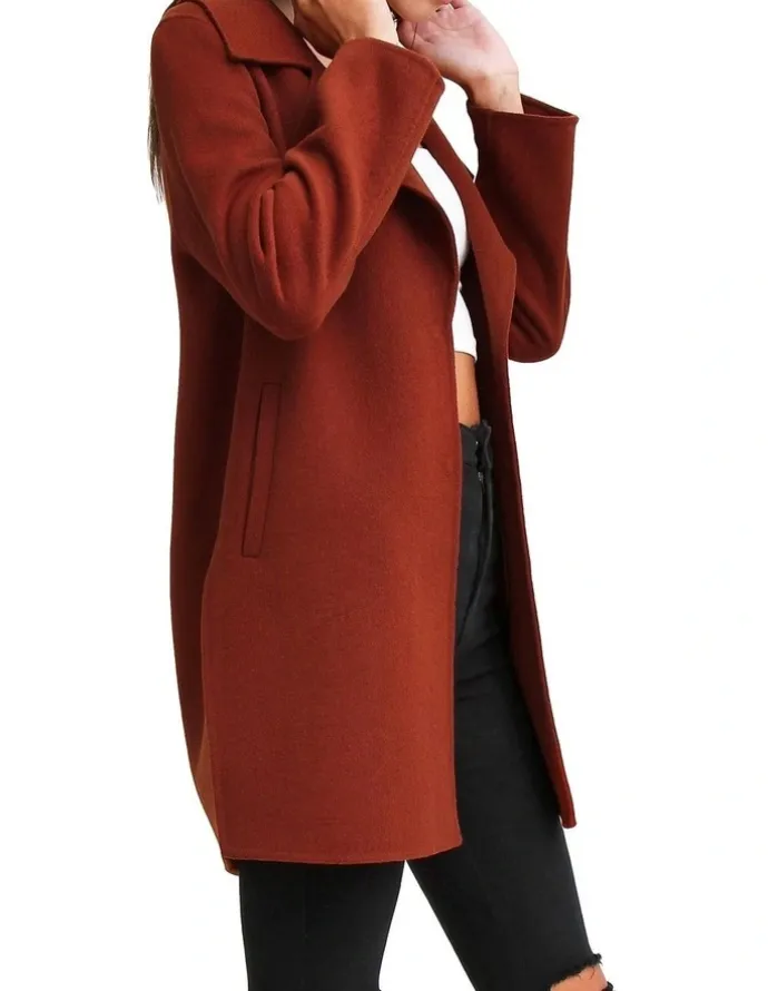 Belle & Bloom Ex Boyfriend Caramel Blend Oversized Jacket EXBX00CARA