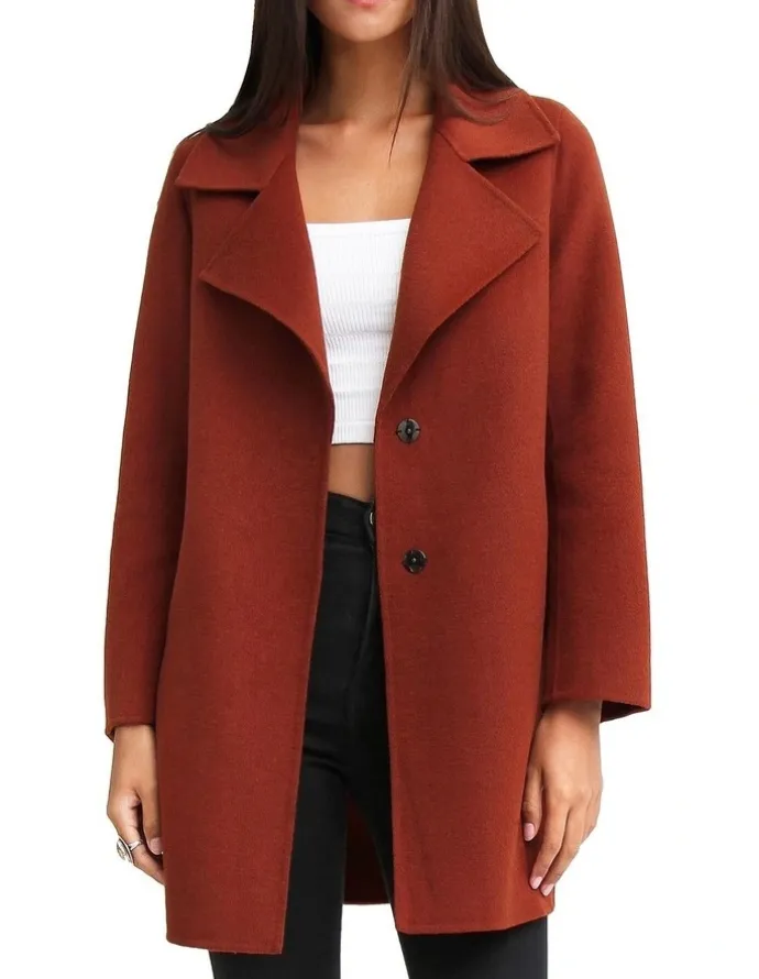 Belle & Bloom Ex Boyfriend Caramel Blend Oversized Jacket EXBX00CARA