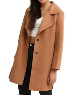 Belle & Bloom Ex-Boyfriend Wool Blend Jacket in Camel