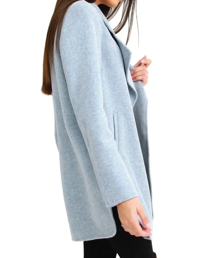 Belle & Bloom Ex-Boyfriend Wool Blend Jacket in Light Blue