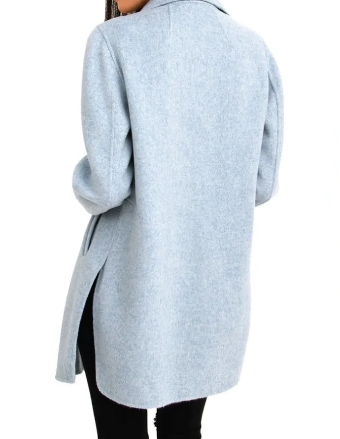 Belle & Bloom Ex-Boyfriend Wool Blend Jacket in Light Blue