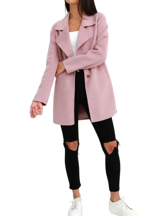 Belle & Bloom Ex-Boyfriend Wool Blend Jacket in Lilac