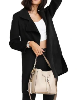 Belle & Bloom Ex-Boyfriend Wool Blend Jacket in Black