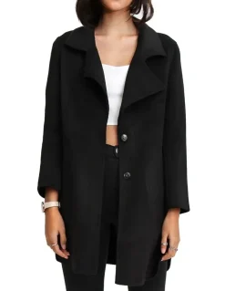 Belle & Bloom Ex-Boyfriend Wool Blend Jacket in Black