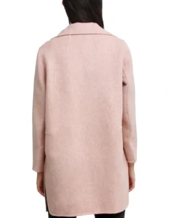Belle & Bloom Ex-Boyfriend Wool Blend Jacket in Blush