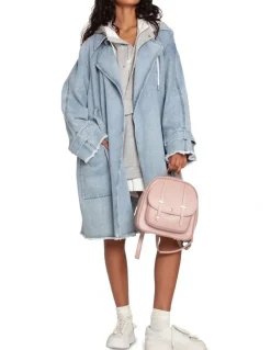 Belle & Bloom Fresh Boyfriend Jacket in Stonewash