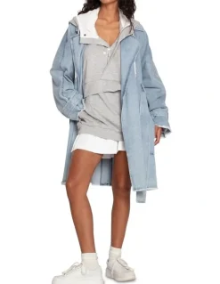 Belle & Bloom Fresh Boyfriend Jacket in Stonewash