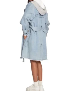 Belle & Bloom Fresh Boyfriend Jacket in Stonewash