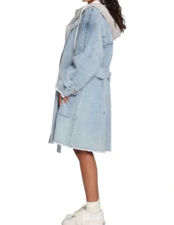 Belle & Bloom Fresh Boyfriend Jacket in Stonewash
