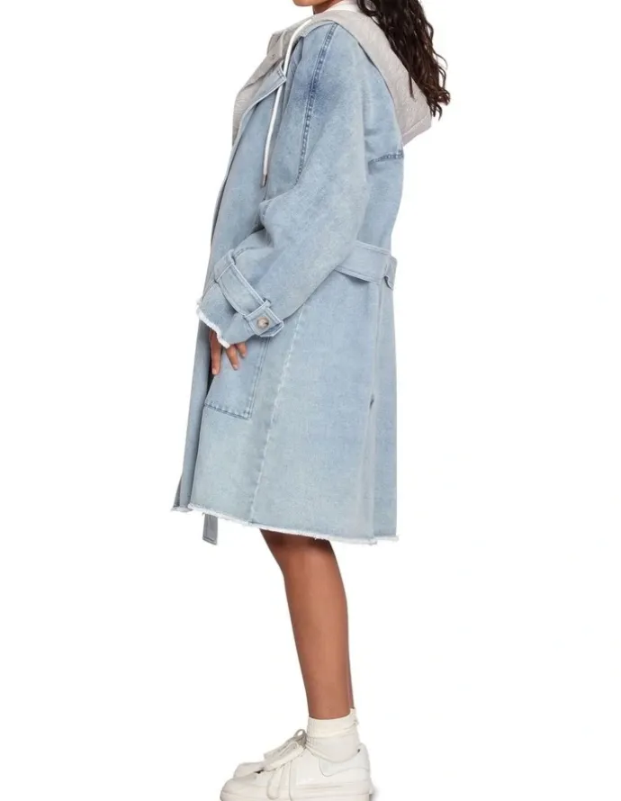 Belle & Bloom Fresh Boyfriend Jacket in Stonewash