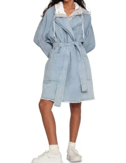 Belle & Bloom Fresh Boyfriend Jacket in Stonewash
