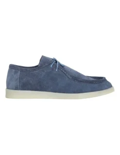 Belle & Bloom Heatwave Suede Boat Shoes in Blue