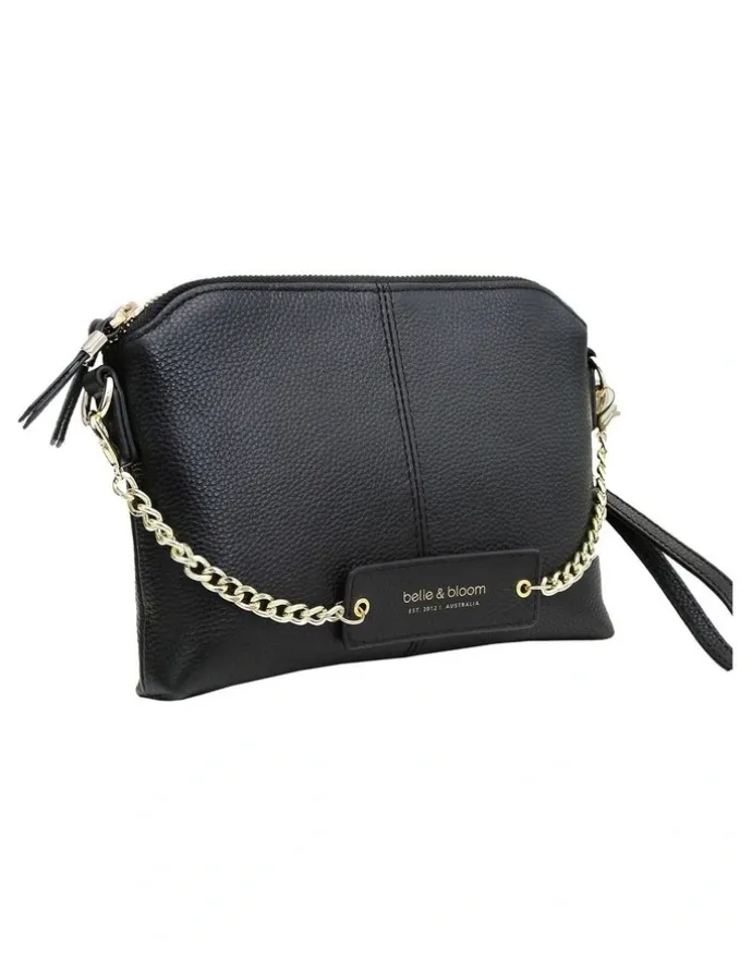 Belle & Bloom Honey Cross-Body Bag in Black