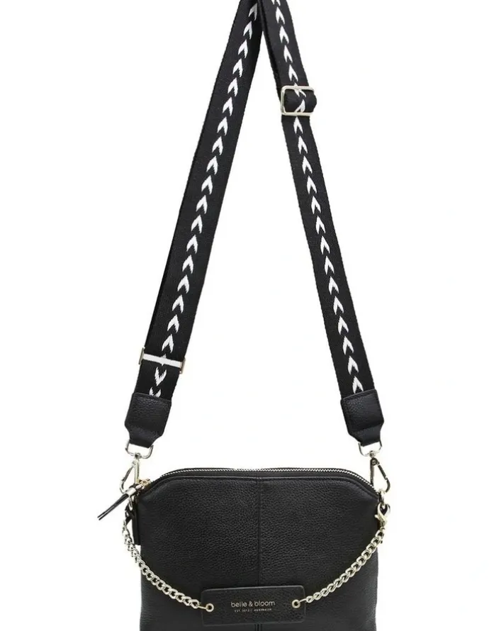 Belle & Bloom Honey Cross-Body Bag in Black