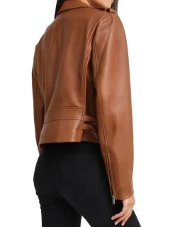 Belle & Bloom Just Friends Leather Jacket