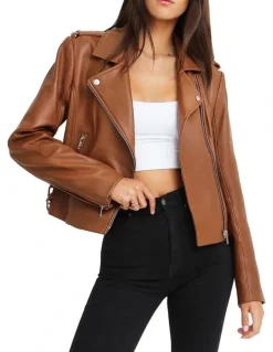 Belle & Bloom Just Friends Leather Jacket