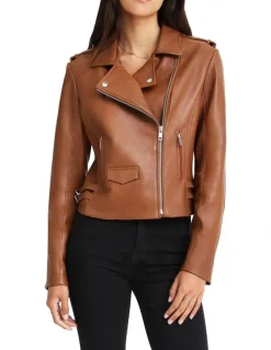 Belle & Bloom Just Friends Leather Jacket