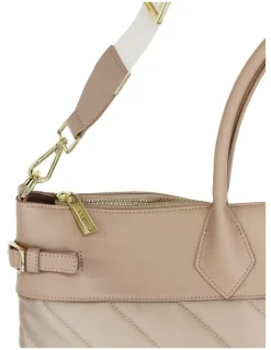 Belle & Bloom Meet Me in Paris Weekender Bag in Natural