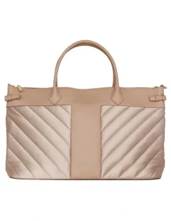 Belle & Bloom Meet Me in Paris Weekender Bag in Natural