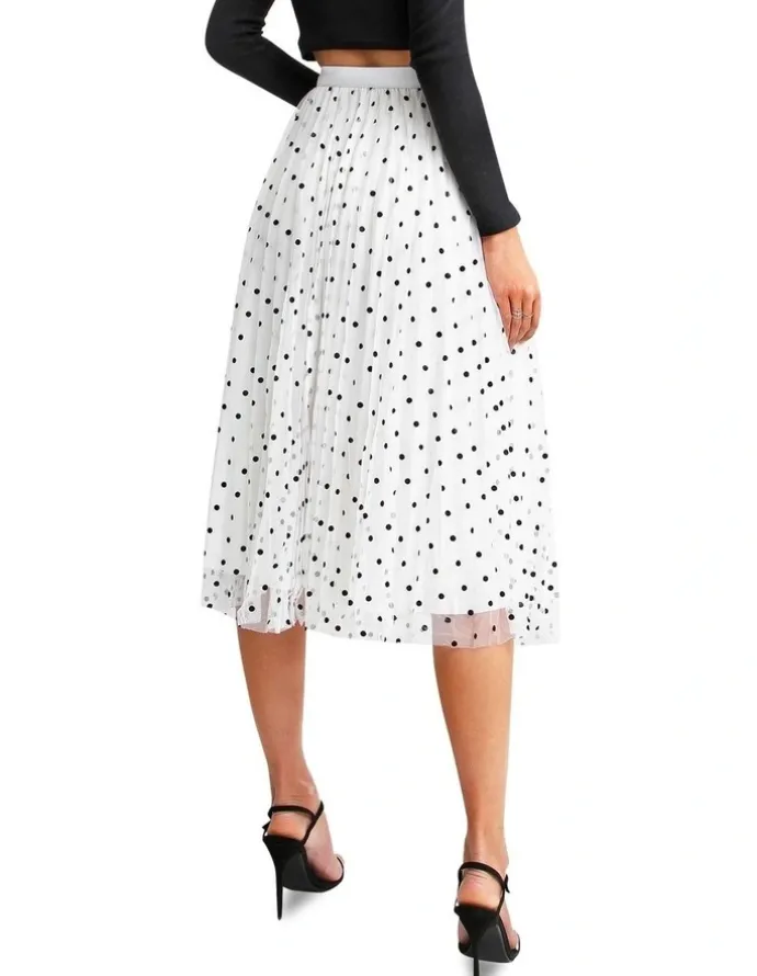 Belle & Bloom Mixed Feelings White Reversible Skirt