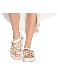 Belle & Bloom Morning Mood Chunky Stud Sandal in Cream