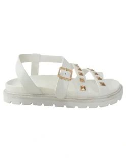 Belle & Bloom Morning Mood Chunky Stud Sandal in Cream