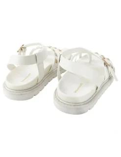 Belle & Bloom Morning Mood Chunky Stud Sandal in Cream