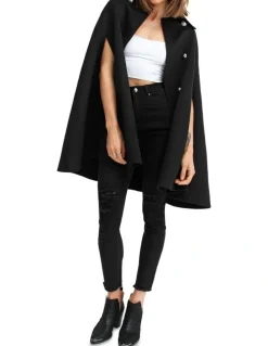 Belle & Bloom On My Mind Wool Blend Cape