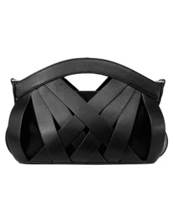 Belle & Bloom One More Night Crossbody Bag in Black