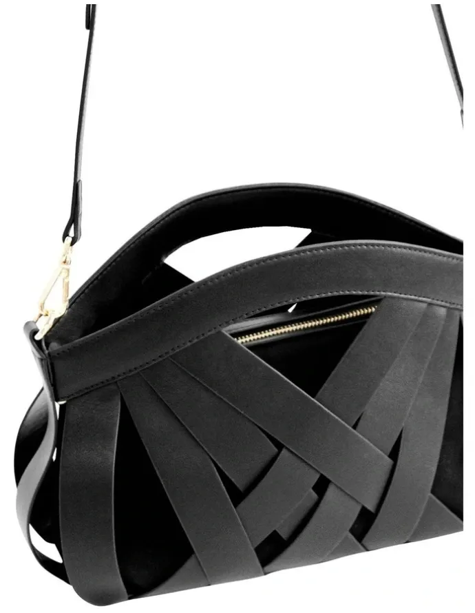 Belle & Bloom One More Night Crossbody Bag in Black