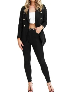Belle & Bloom Princess Polina Black Tweed Blazer