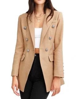 Belle & Bloom Princess Polina Weave Blazer Textured