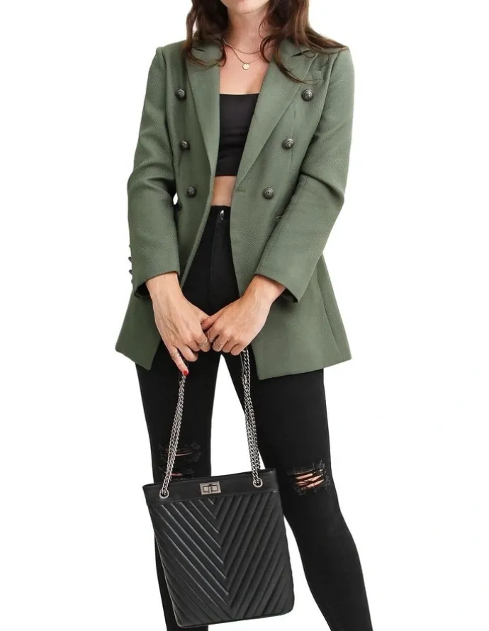 Belle & Bloom Princess Polina Textured Weave Blazer