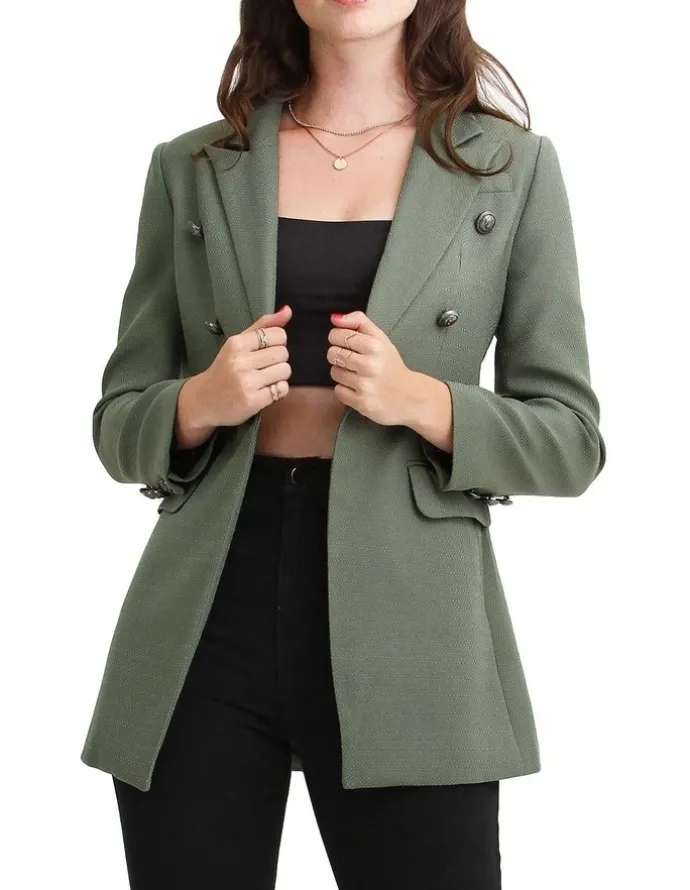 Belle & Bloom Princess Polina Textured Weave Blazer