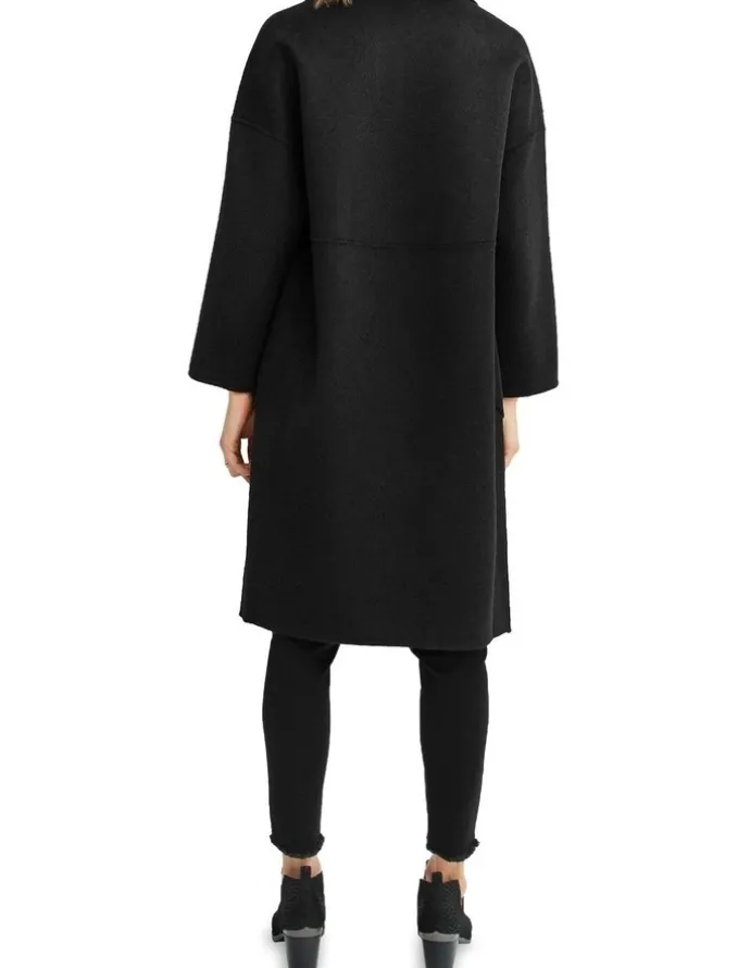 Belle & Bloom Publisher Double-Breasted Wool Blend Coat
