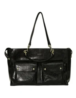 Belle & Bloom Reflections Shoulder Bag in Black
