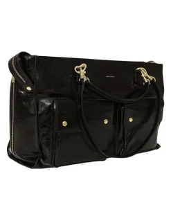 Belle & Bloom Reflections Shoulder Bag in Black