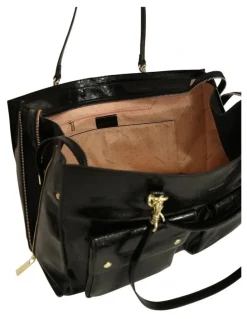 Belle & Bloom Reflections Shoulder Bag in Black