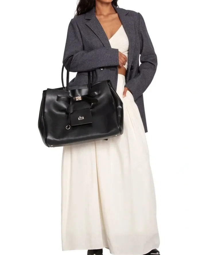 Belle & Bloom Rude Boy Shoulder Bag in Black